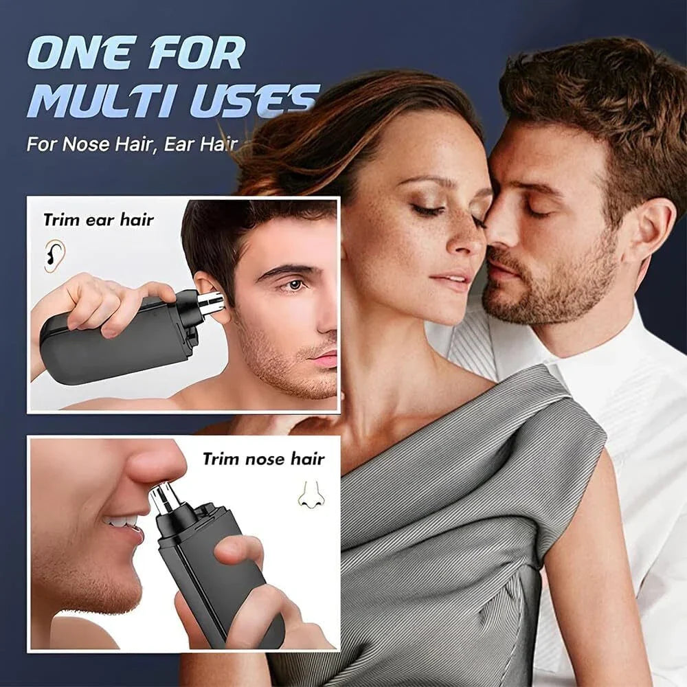 Electric Ear & Nose Hair Trimmer | Digital Display