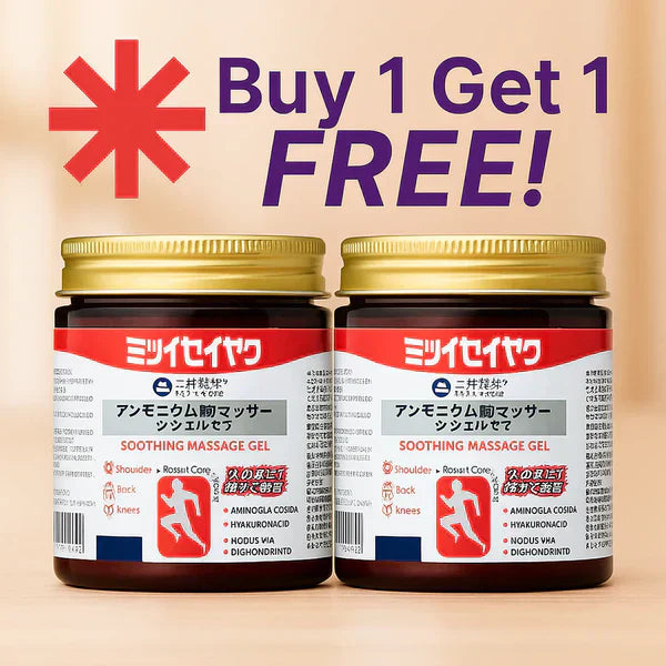 Japanese Instant Pain Relief Soothing Massage Gel (Buy 1 Get 1 Free)