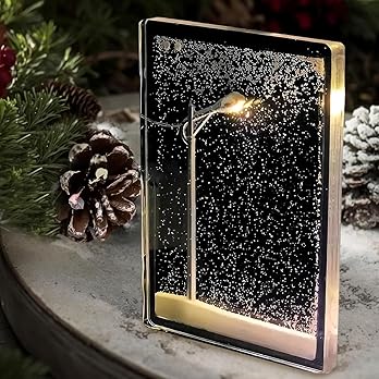 DIY Snowy Street LED Lamp