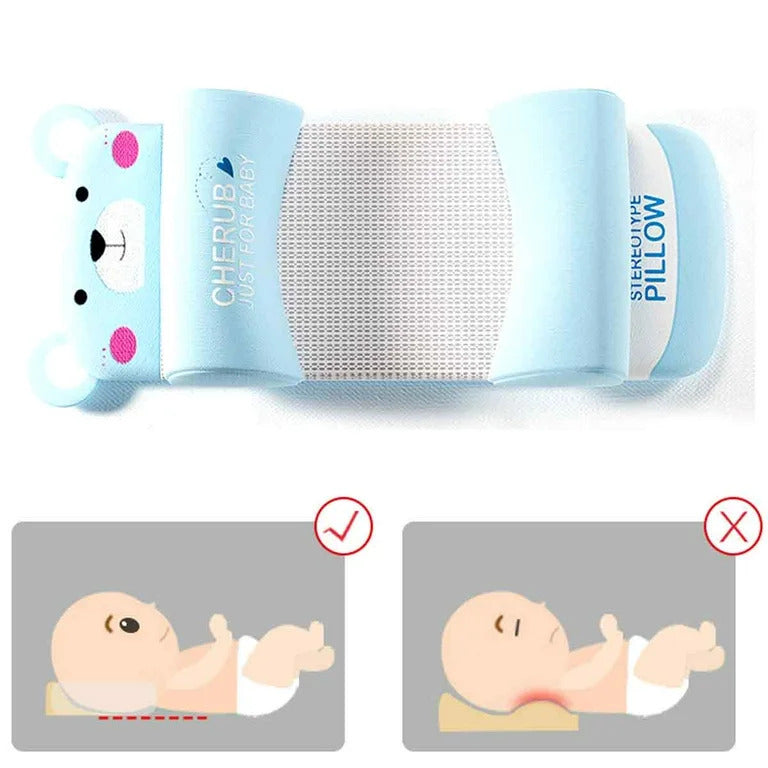 SleepGuard™ Anti-Twist Infant Head Support Pillow