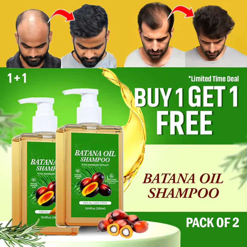 Batana Oil Shampoo for Hair Growth with Rosemary Extract🌱✨(Buy 1 Get 1 Free)