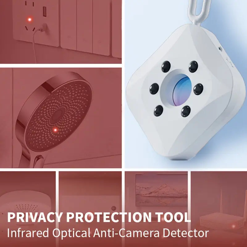 AntiSpy™ Hidden Camera Detector With Keychain