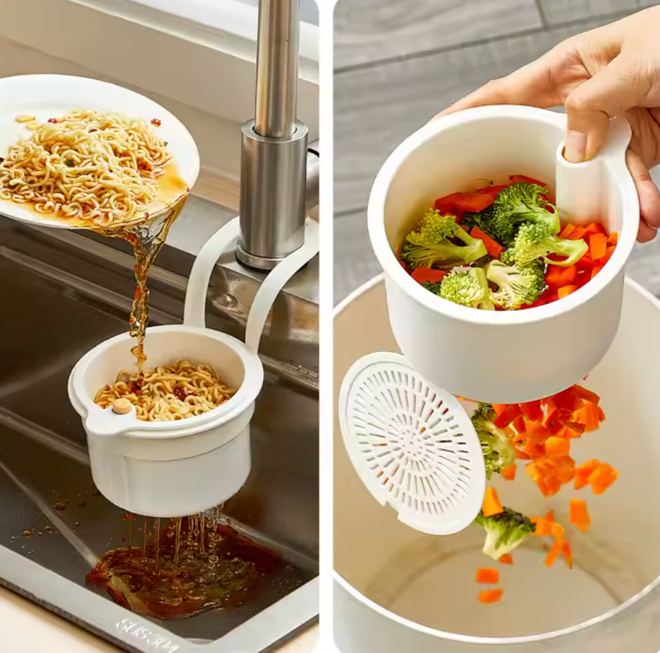 2-in-1 Kitchen Strainer Cum Basket