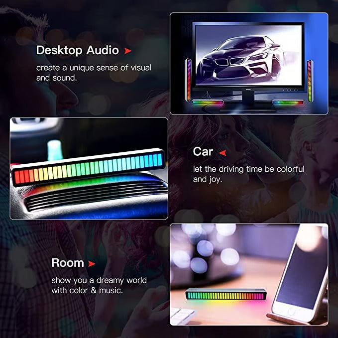 Smart RGB Rhythm Light Sound Bar