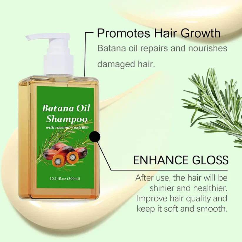 Batana Oil Shampoo for Hair Growth with Rosemary Extract🌱✨(Buy 1 Get 1 Free)