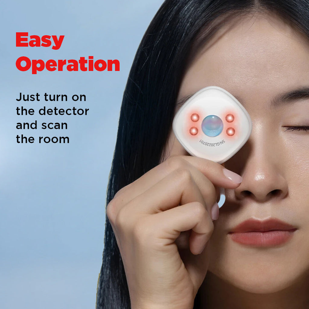 AntiSpy™ Hidden Camera Detector With Keychain