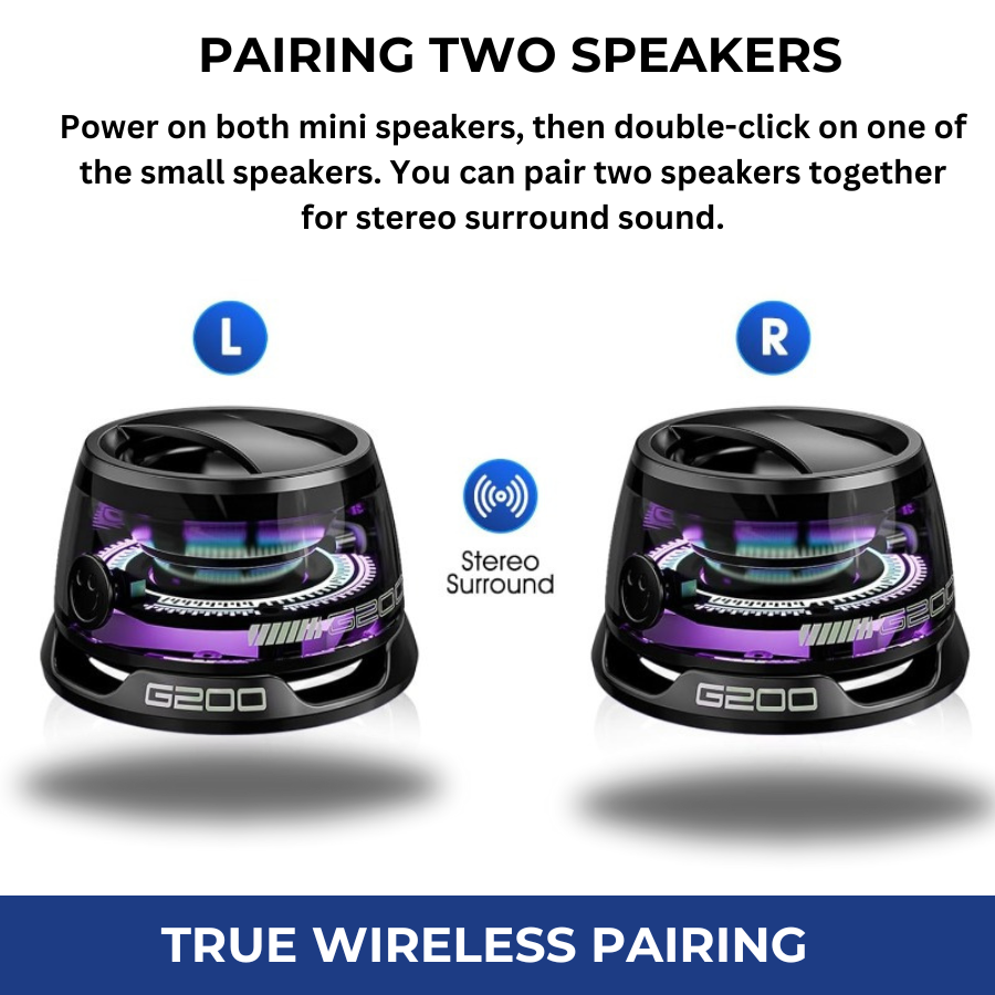 MagSound Pro™ Portable Bluetooth Speaker