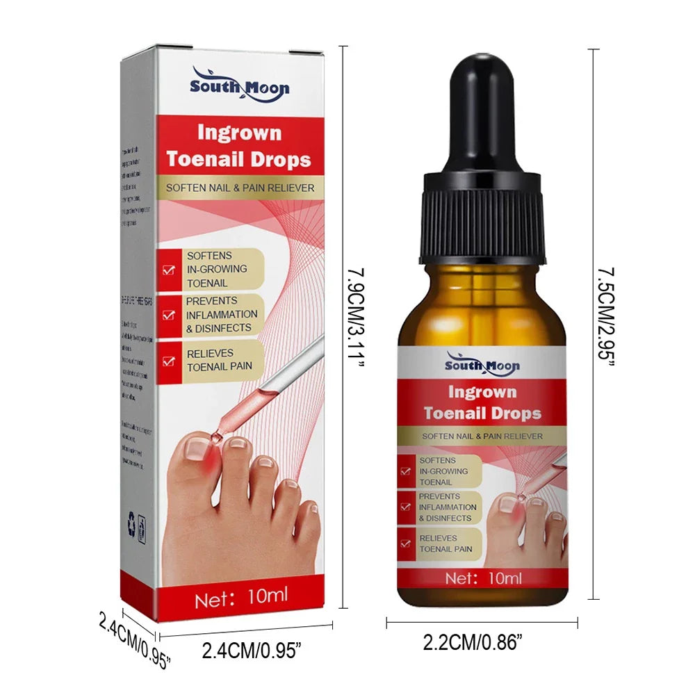 SouthMoon Ingrown Toenail Drops Nail Fungal Repair ( BUY 1 GET 2 FREE )