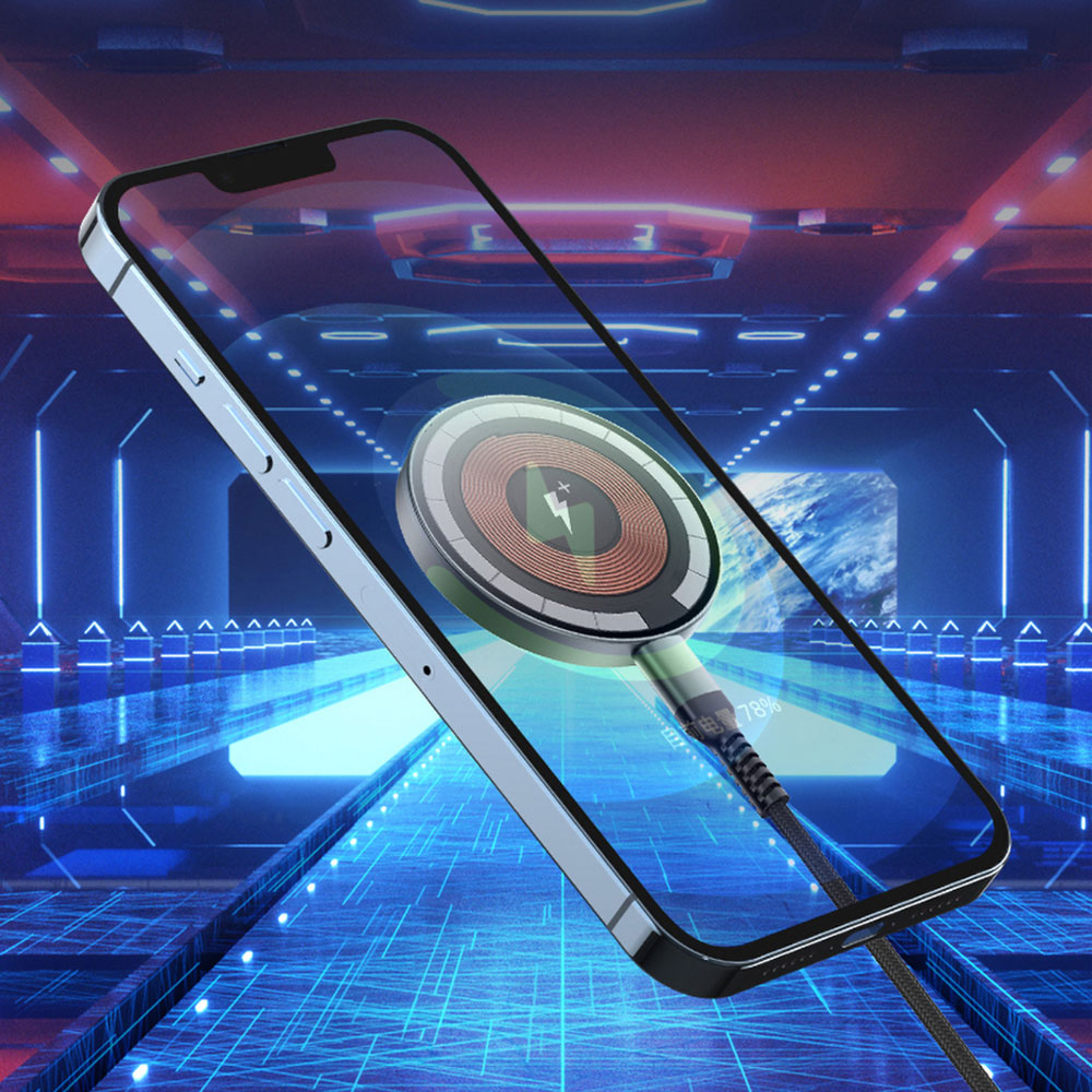 Transparent Magnetic Wireless Magsafe Charger