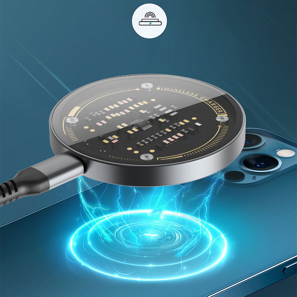 Transparent Magnetic Wireless Magsafe Charger